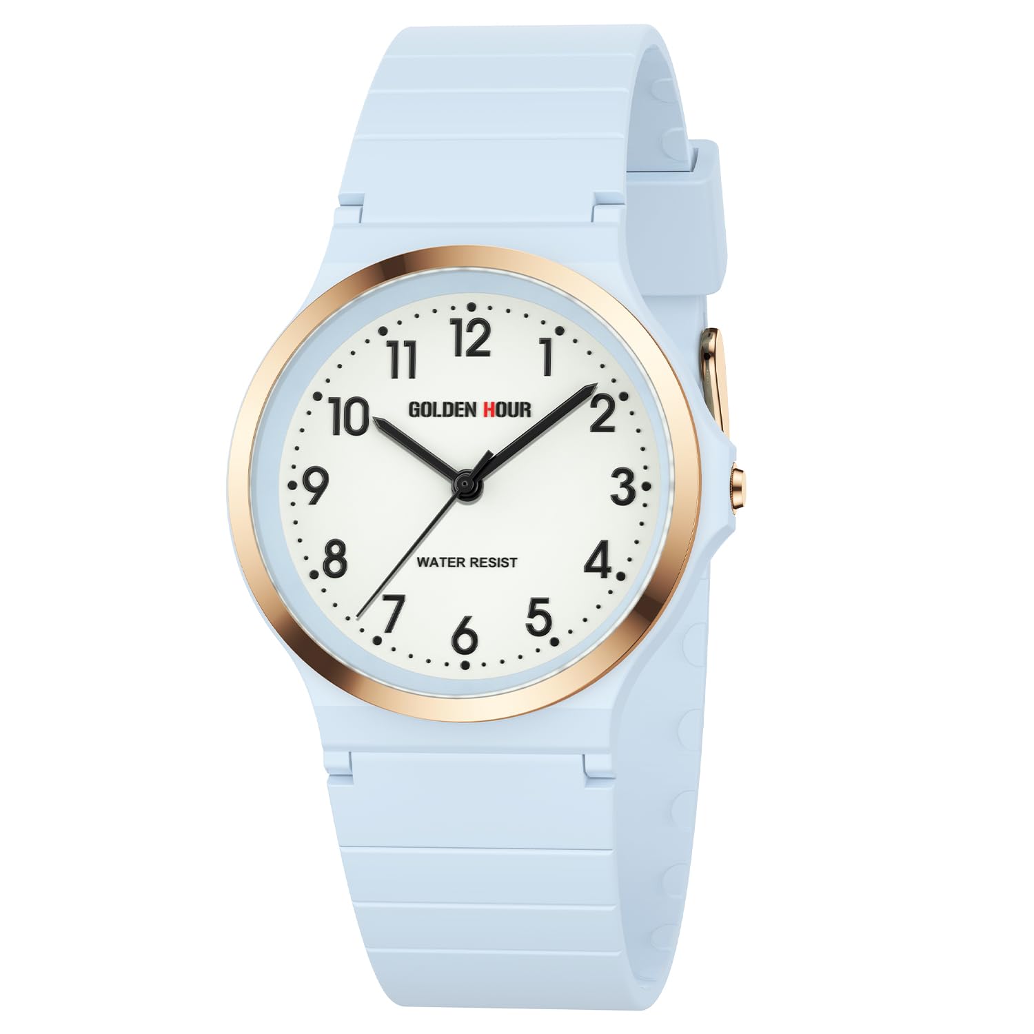 GOLDEN HOUR Minimalist Women's Analog Quartz Watches with Arabic - Product Imagery