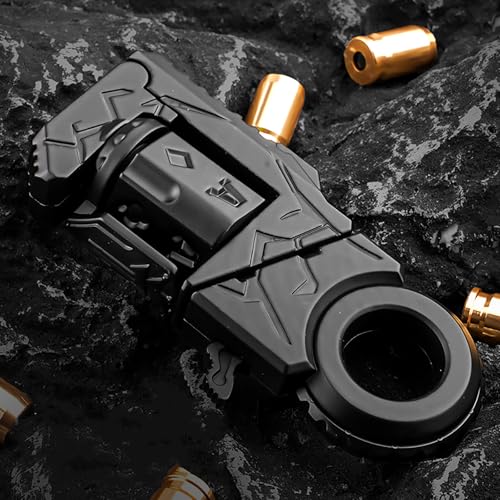 Fidget Toys Adults Metal Gun: Fidget Toy Rotating Stress Relief - Product Imagery