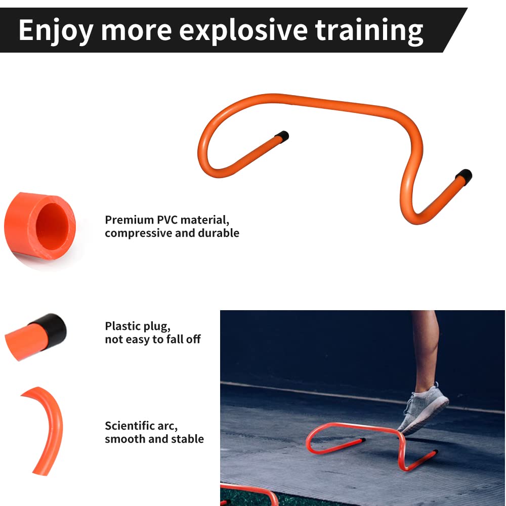 TNZMART Agility Ladder and Disc Cones Training Set - TNZMART Official Imagery - 6