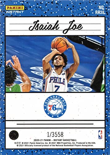 2020-21 Panini Instant Rated Rookie Basketball #RR38 Isaiah Joe - Product Imagery