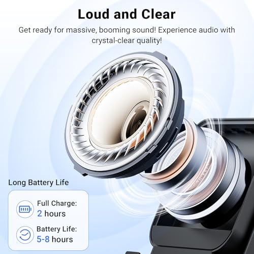 Induction Speaker with Phone Stand 5 in 1 Wireless Bluetooth - Product Imagery