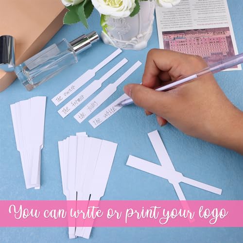 2200 Pieces Perfume Test Strips White Perfume Paper Strips - Product Imagery