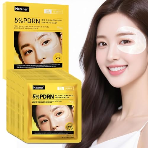 15 Pairs 5 PDRN Under Eye Patches 6 in 1 Bio Collagen 360 - Natener Official Imagery - 1