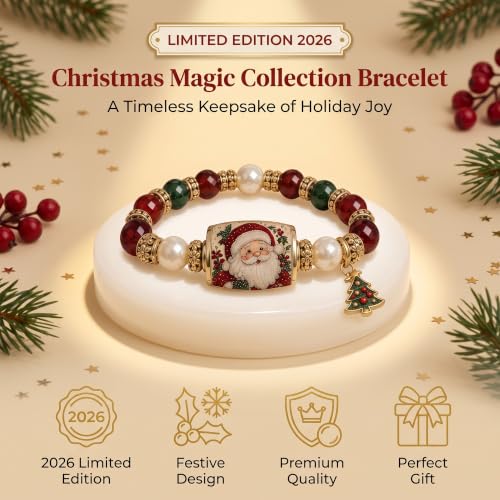 Christmas Magic Collection Bracelet, Jewelry Gift for Women - Product Imagery