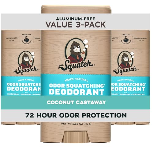 Dr Squatch Natural Men s Deodorant Aluminum Free Deodorant - Dr. Squatch Official Imagery - 1