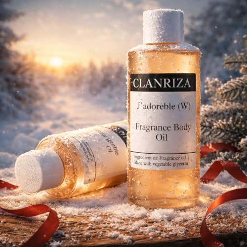 4 Fl Oz J'Adoreble Natural Fragrance Body Oil - Product Imagery
