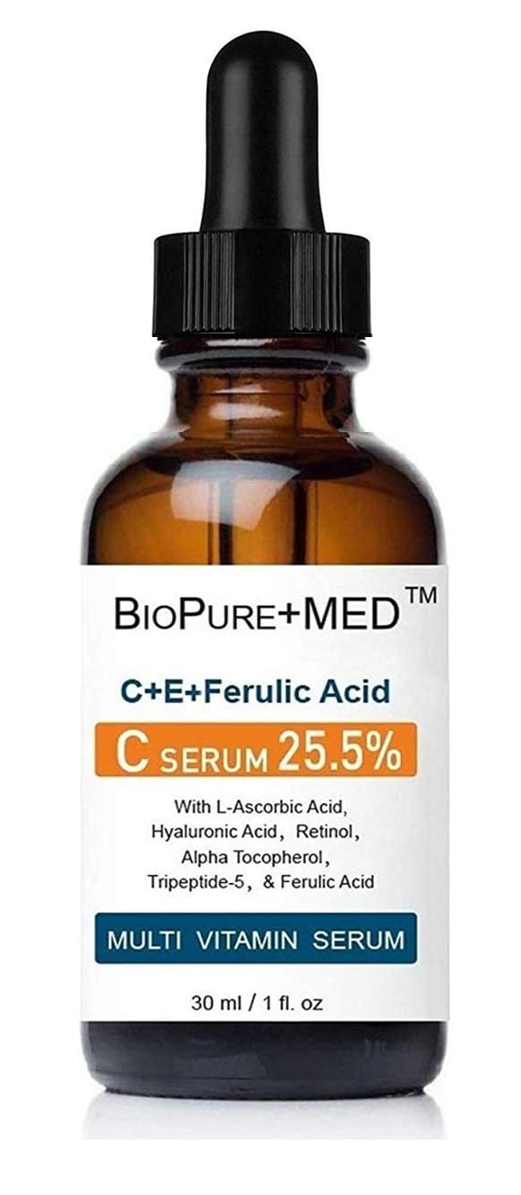 BioPureMED 25 Vitamin CE Ferulic Acid Serum for Face Anti - STEMBOTANY Official Imagery - 2
