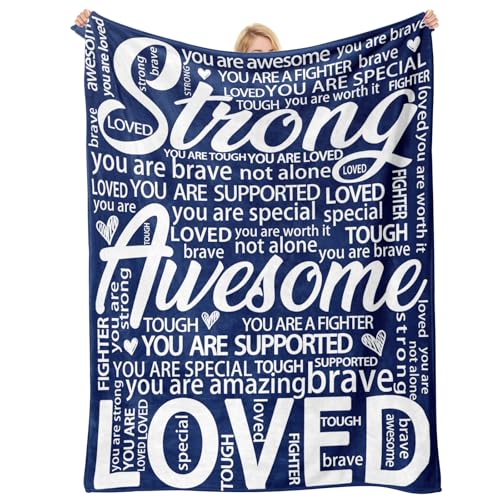 Blanket Gifts for Women Men - Get Well Blanket, Inspirational - Product Imagery