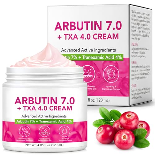 Arbutin 7% + Tranexamic Acid 4% Dark Spot Corrector Cream for - Product Imagery