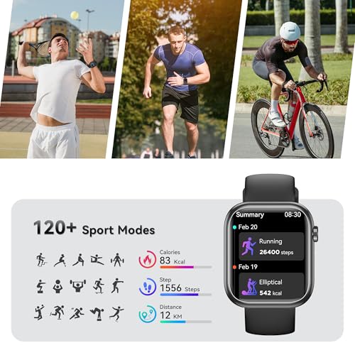 Smart Watch for Men Women(Answer/Make Call), 1.83" Fitness Watch - Product Imagery