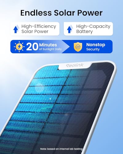 REOLINK Argus PT Ultra First 4K Solar Security Cameras Wireless - Product Imagery
