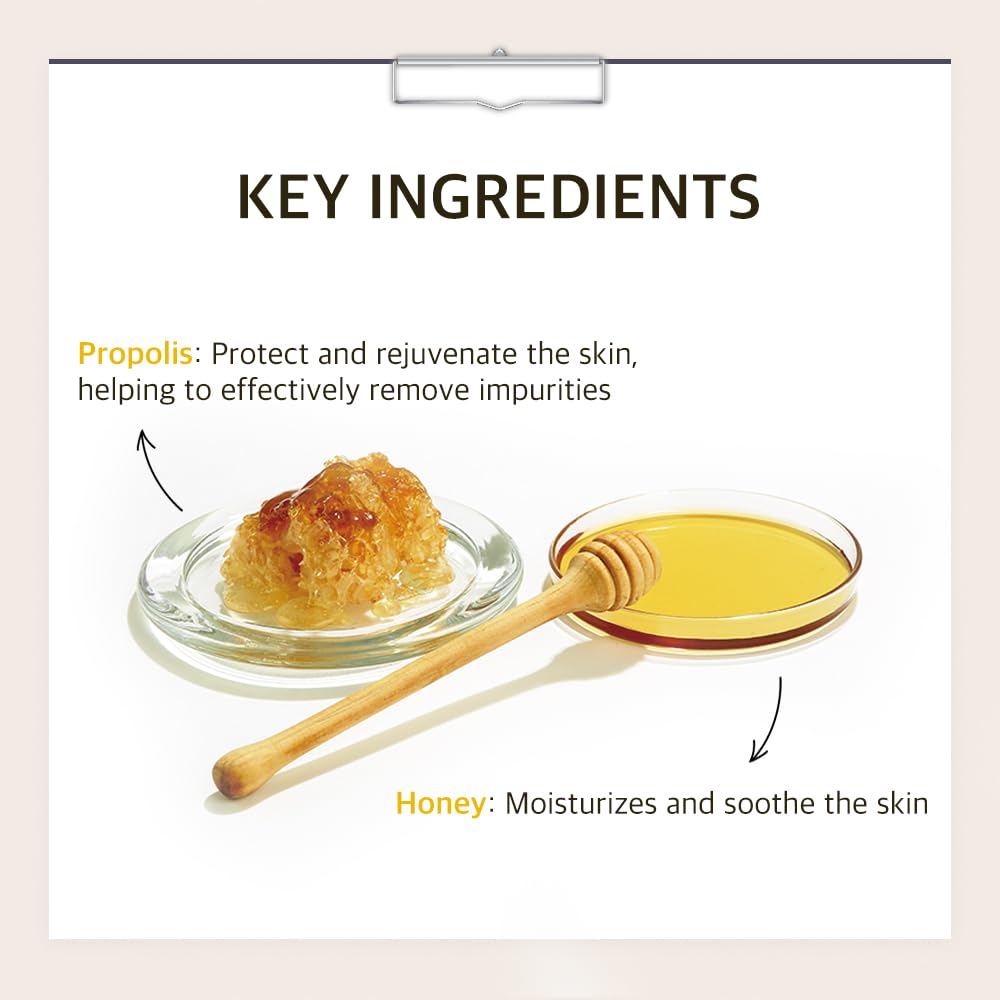 Papa Recipe Bombee Honey Mask Pack 25g * 1 sheets - Sheet Mask, Facial - View 4
