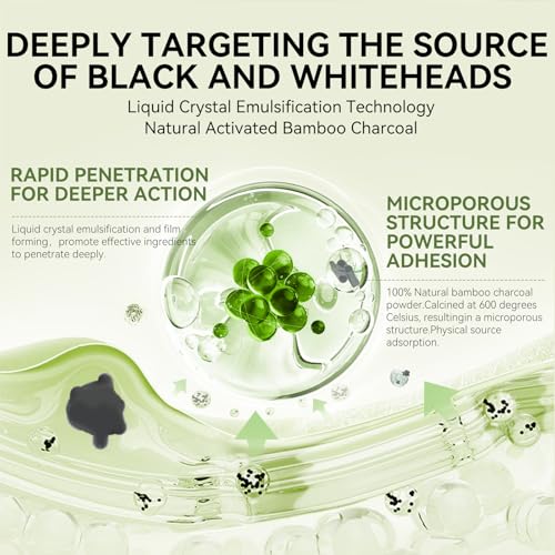 LANBENA Blackhead Remover Nose Pore Strips Kit Mask 30g+Pore - Product Imagery