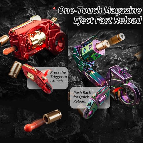 Fidget Toys Adults Metal Gun: Fidget Toy Rotating Stress Relief - Product Imagery