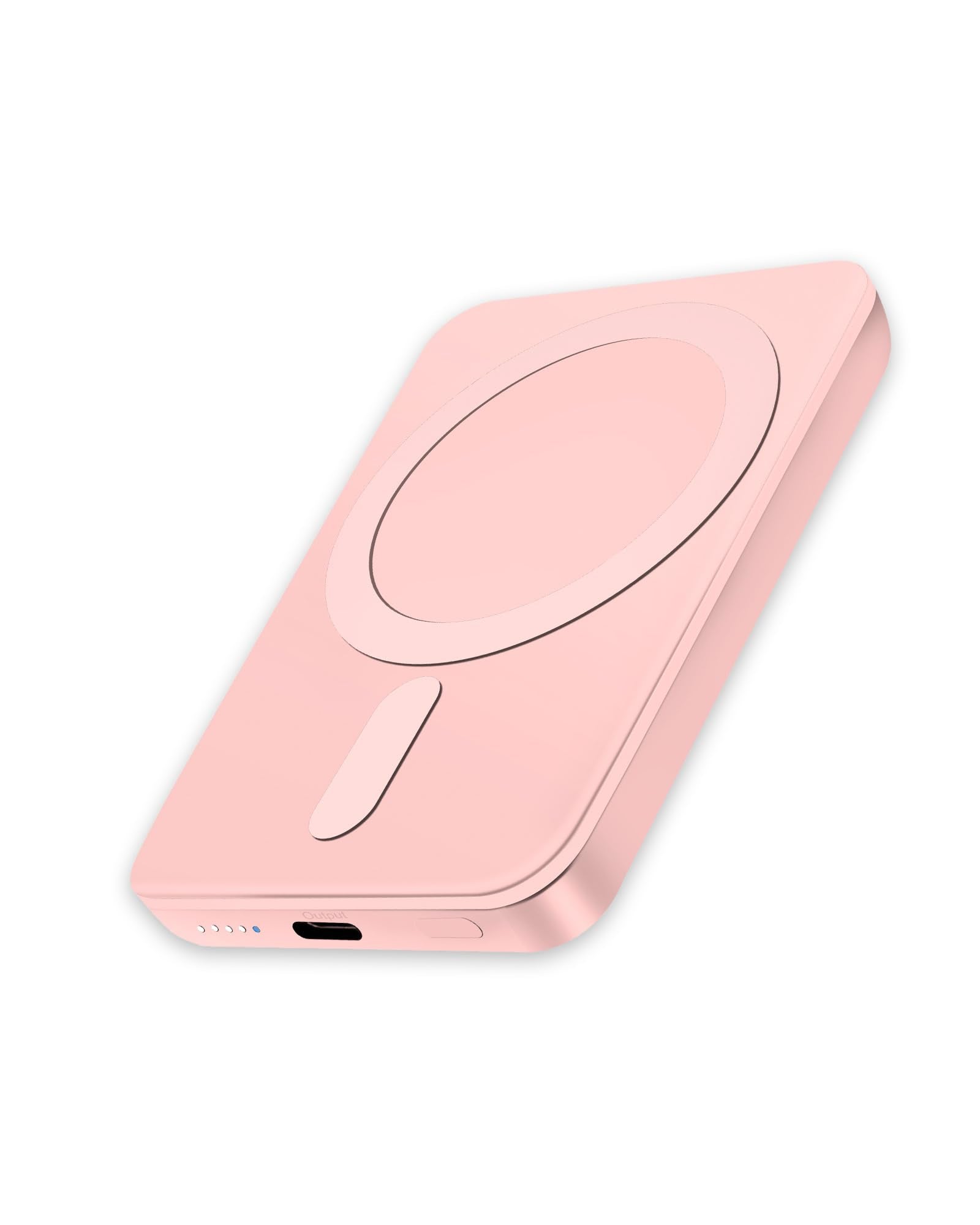 Miady Magnetic Portable Charger Power Bank for iPhone 5000mAh by Miady - Angle View 9