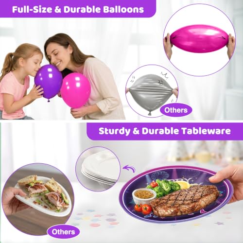 179Pcs K-Pop Birthday Decorations for 24 Guests, Music Party - Product Imagery