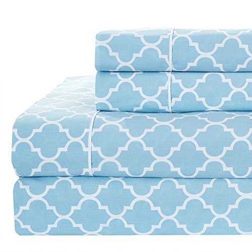 Royal Hotel Meridian Split Queen Sateen Sheets Set, Cotton - Product Imagery