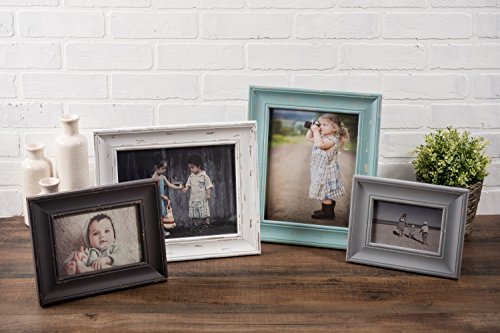 DII Distressed Wooden Picture Frame Collection Rustic Farmhouse - Product Imagery