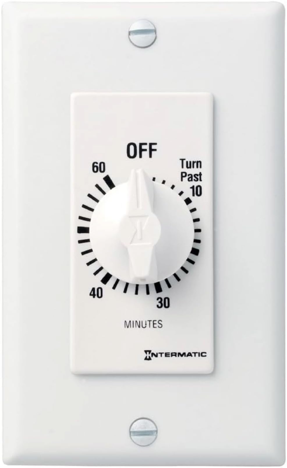 Intermatic SW60MWK 60 Minute Spring Wound Timer White - Intermatic Official Imagery - 2