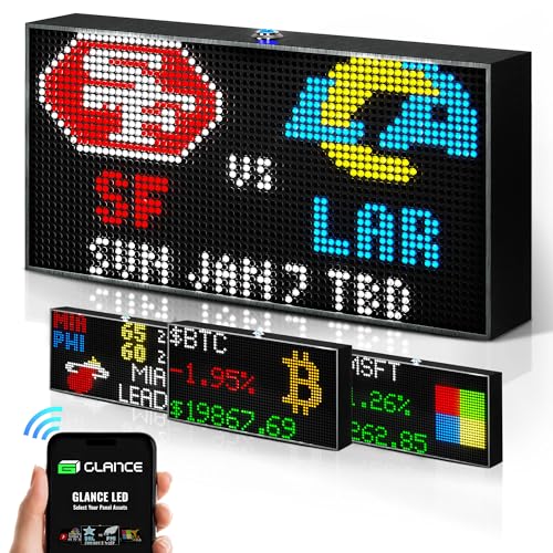Glance LED V1 Ticker - PANELFI Official Imagery - 1