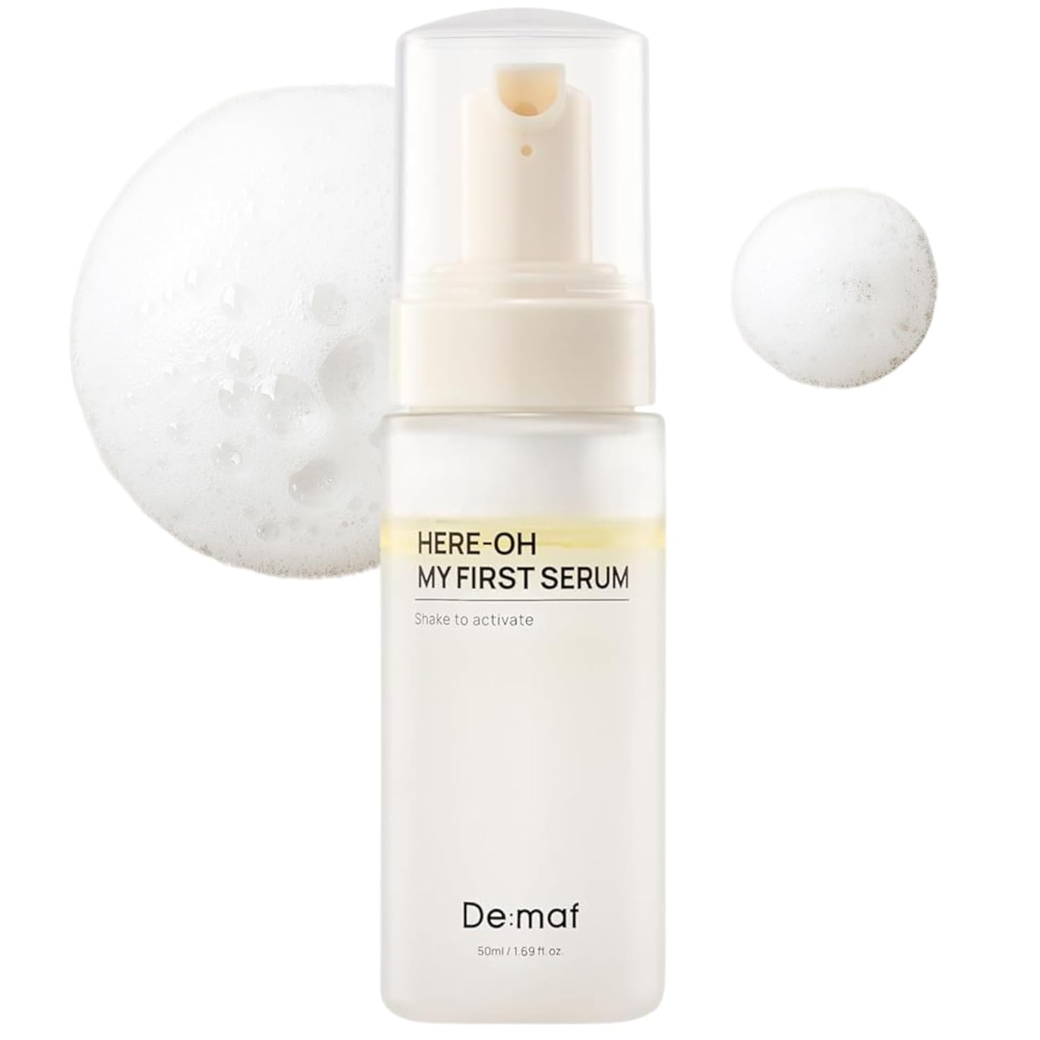 De:maf Here-Oh My First Hydrating Serum, Hyaluronic Acid, 1.69 fl oz - View 2