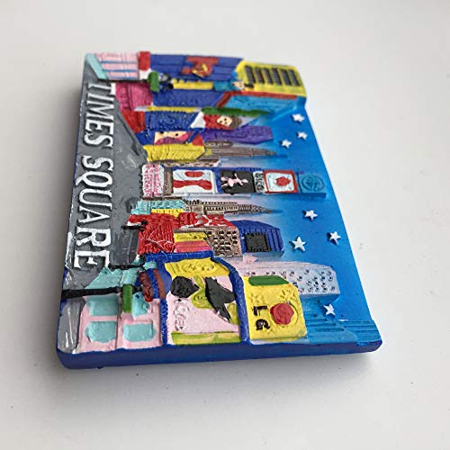 New York Time Square USA 3D Refrigerator Magnet Resin Travel - Product Imagery
