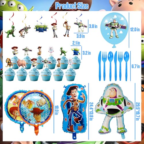 Cartoon Birthday Party Decorations,Anime Themed Party Supplies - Product Imagery