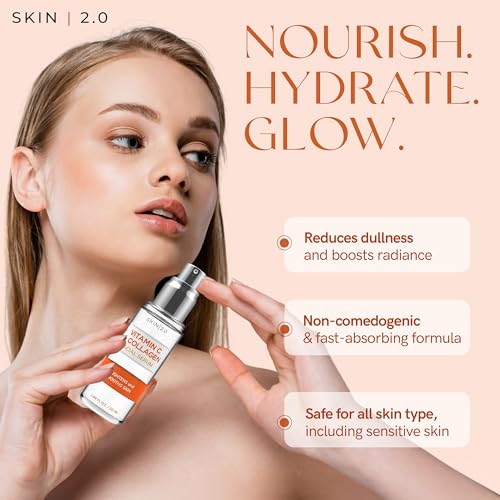 Skin 2.0 Vitamin C Serum - Dermatologist Tested, Anti-Aging & - Product Imagery