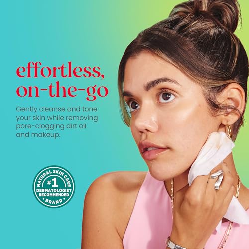 Face Wipes, Burt's Bees Facial Cleansing, Makeup Remover - Product Imagery