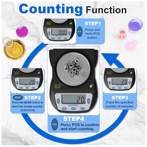 Digital Lab Scale 600g X 0.01g Accuracy - Product Imagery
