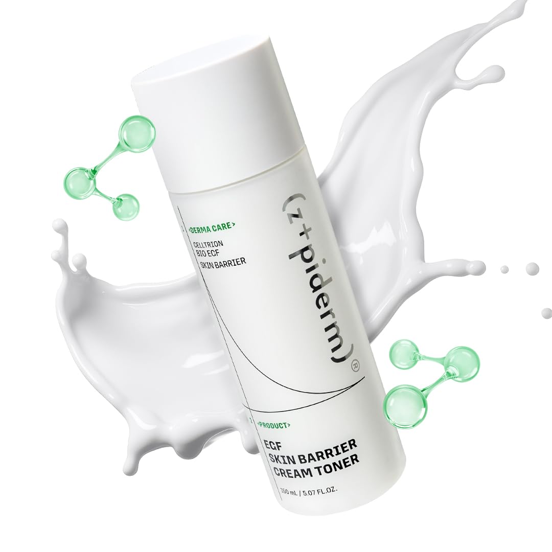 Zipiderm EGF Skin Barrier Cream Toner Korean Milky Toner 5 - Z+piderm Official Imagery - 2