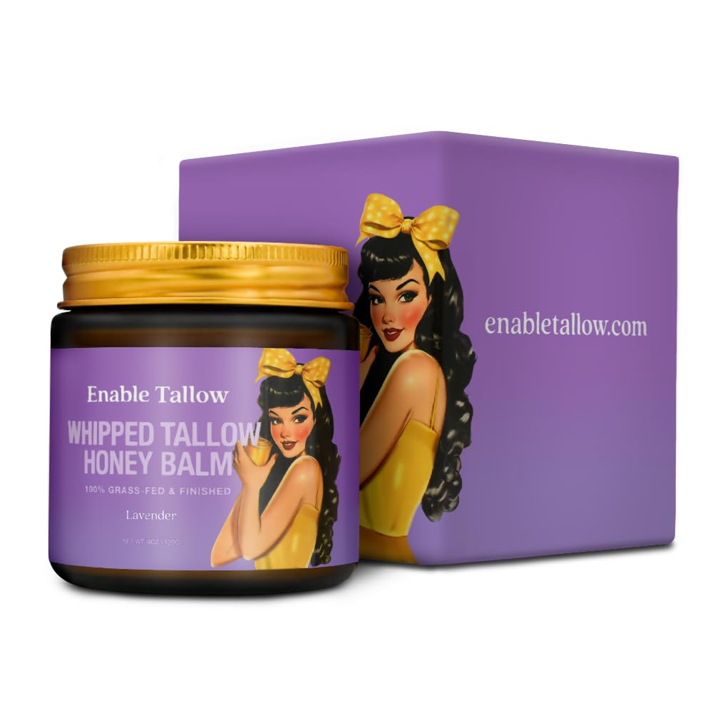 Face Body Cream Whipped Beef Tallow Manuka Honey Balm for - Enable Tallow Official Imagery - 3