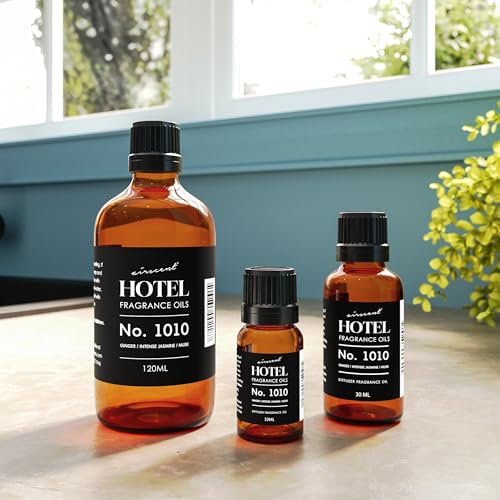 AirScent Hotel Diffuser Oil No. 1010 - Ginger Jasmine Tonka Bean - Product Imagery