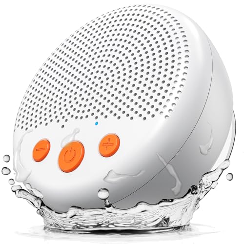 LENRUE Shower Speaker, Bluetooth Waterproof Speaker Wireless, - Product Imagery