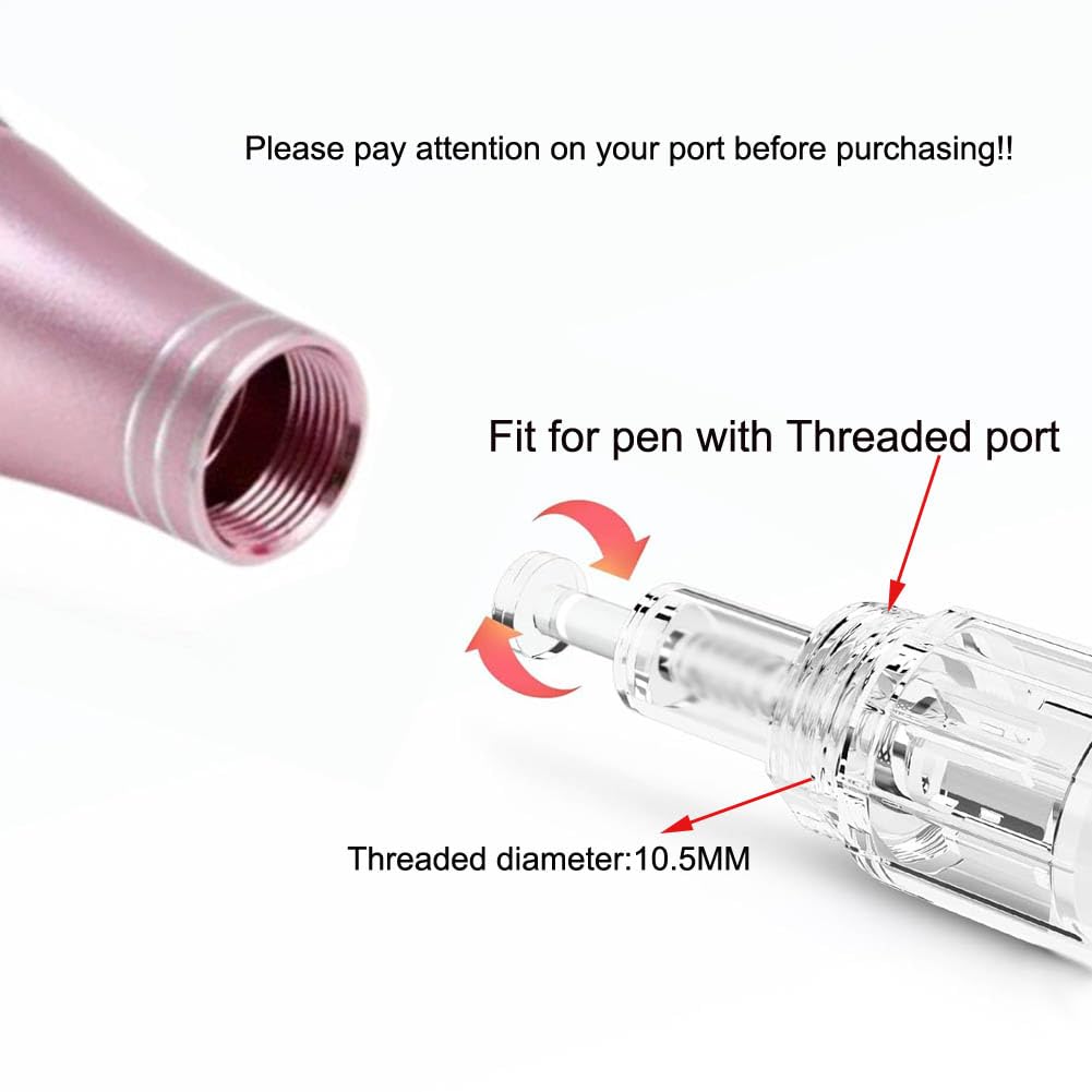 10PCS 12Pin 0 25mm Microneedling Pen Cartridges Replacement - ALIWOD Official Imagery - 6
