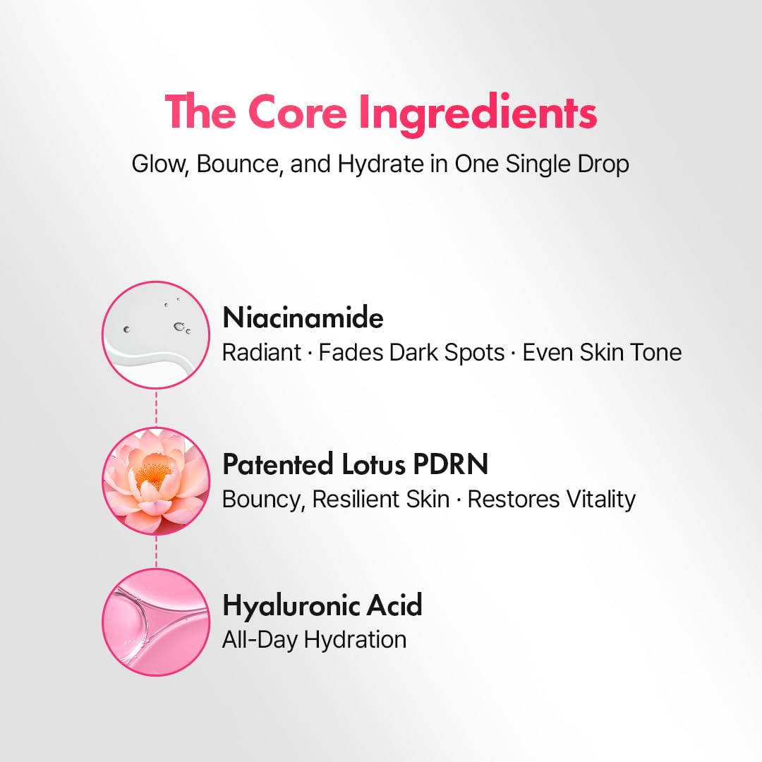 Hanskin Shake PDRN Glow Serum Pink Lotus PDRN Peptide Serum - Hanskin Official Imagery - 7