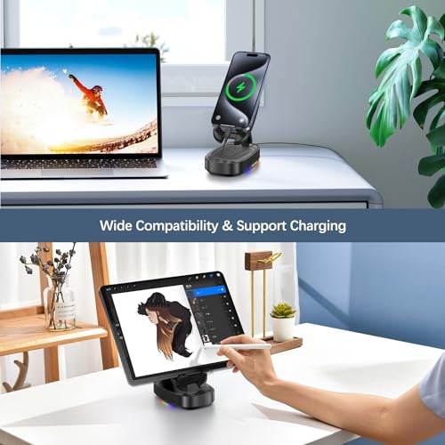 Cell Phone Stand with Wireless Bluetooth Speaker, Unique Gifts - Product Imagery