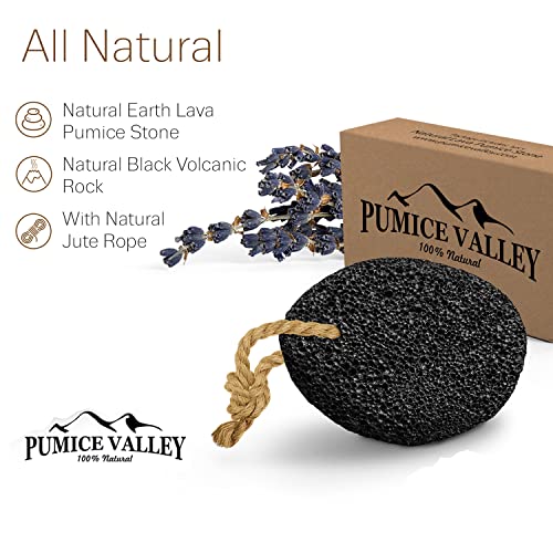 Pumice Stone for Feet - Natural Foot Scrubber for Dead Skin - Product Imagery