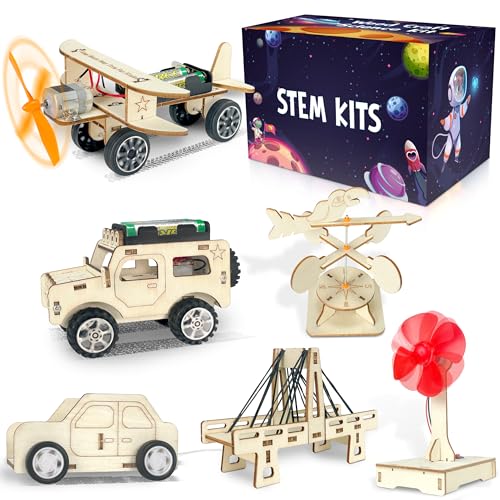 LINAYE 24 Packs STEM Kits for Kids, 6 in 1 Treasure Box Toys - Product Imagery