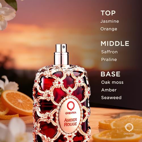 Orientica Amber Rouge 2.7oz/80ml Eau De Parfum – Mens & Womens - Product Imagery