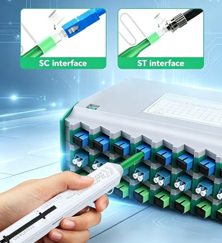 Fiber Optic Pen Cleaner for SC/ST/FC, 2.5mm UPC/APC Ferrule - Product Imagery