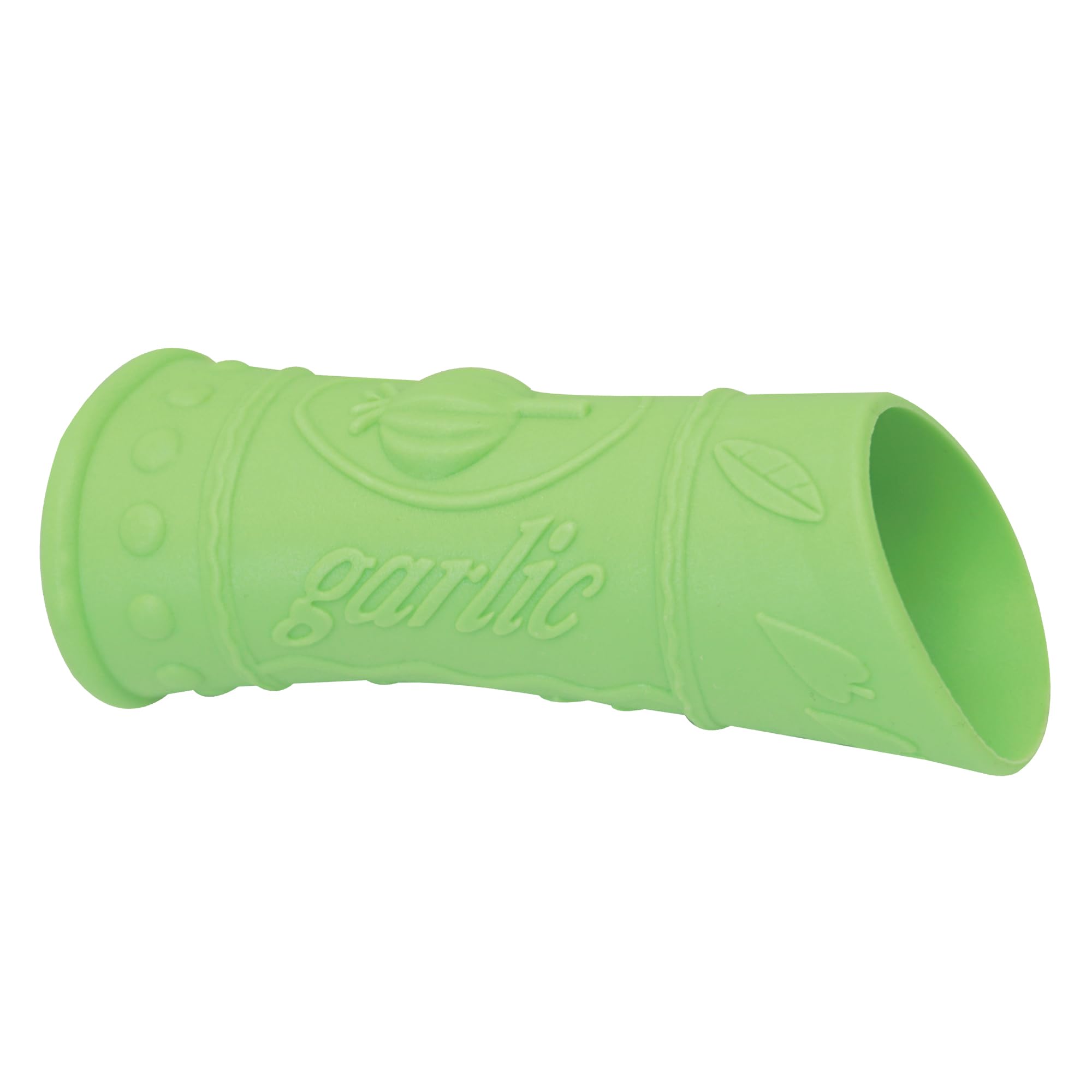 R&M Green Silicone Garlic Peeler – Easy, Mess-Free Garlic Skin Remover - View 1