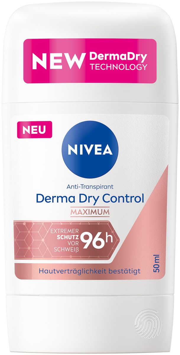 NIVEA Derma Dry Control Maximum Deo Stick – Long - lasting Sweat & Odour - NIVEA Official Product View 2