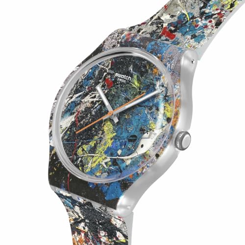 Swatch New Gent Unisex Casual Watch Polymer Transparent Quartz - Product Imagery