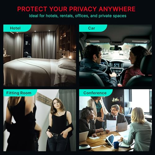 Hidden Camera Detectors – 2026 Portable Hidden Camera Detector & - Product Imagery