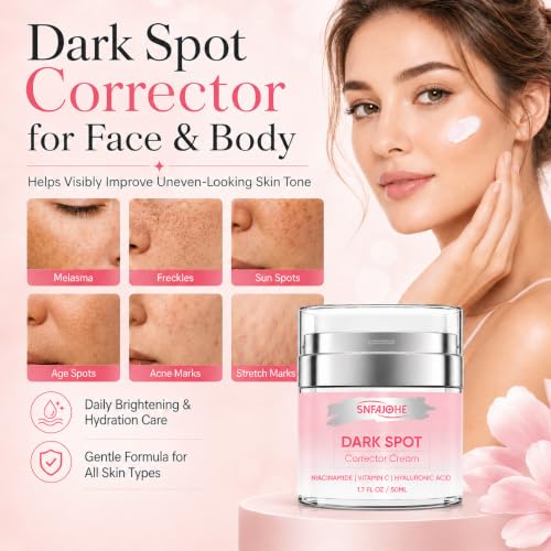 Dark Spot Remover for Face and Body, Dark Spot Corrector Cream - Product Imagery