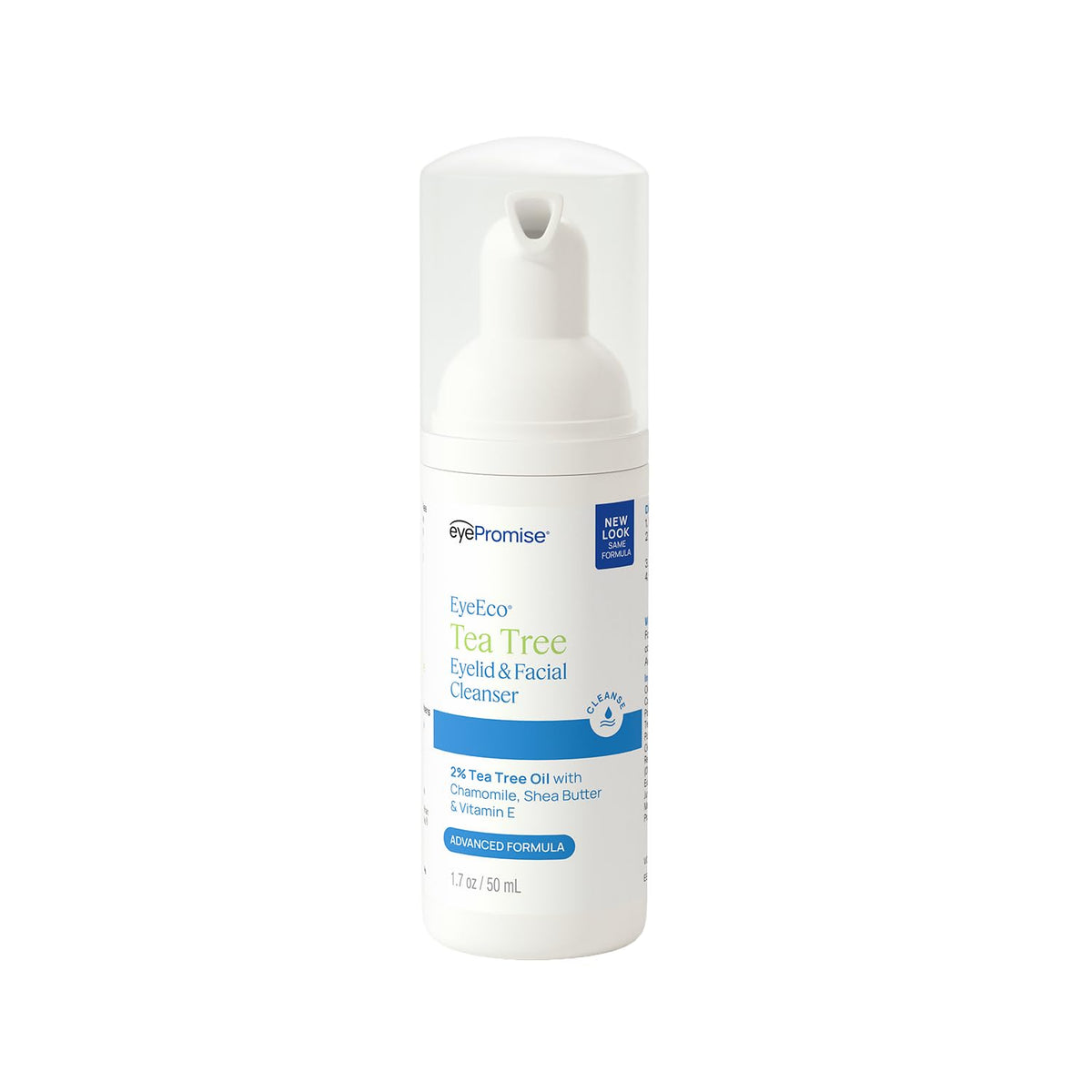 EyeEco Advanced Tea Tree Eyelid Facial Cleanser 1 6oz - EYEECO Official Imagery - 2