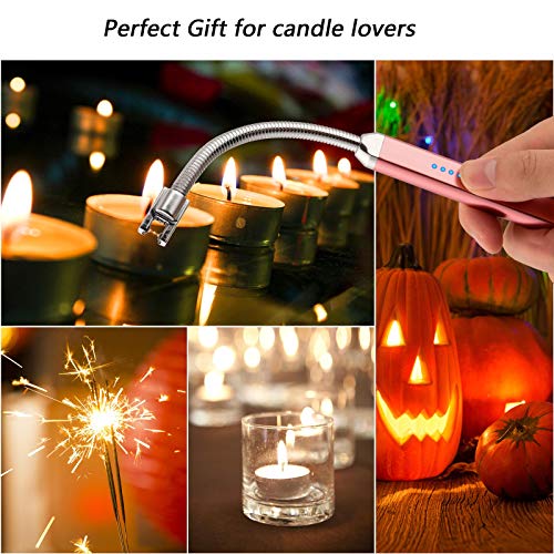 Electric Candle Lighter, Valentine's Day Gifts for Women Mom Men - Product Imagery
