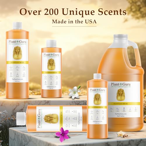 Egyptian Musk Fragrance Oil 4 fl. oz. Scented Oil for DIY Soap - Product Imagery