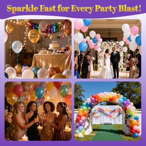 Balloon Shine Spray for Party : 15 oz Balloons Spray Silicone - Product Imagery
